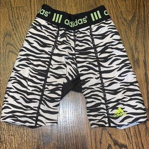 YS Adidas Climalite girls softball sliding shorts